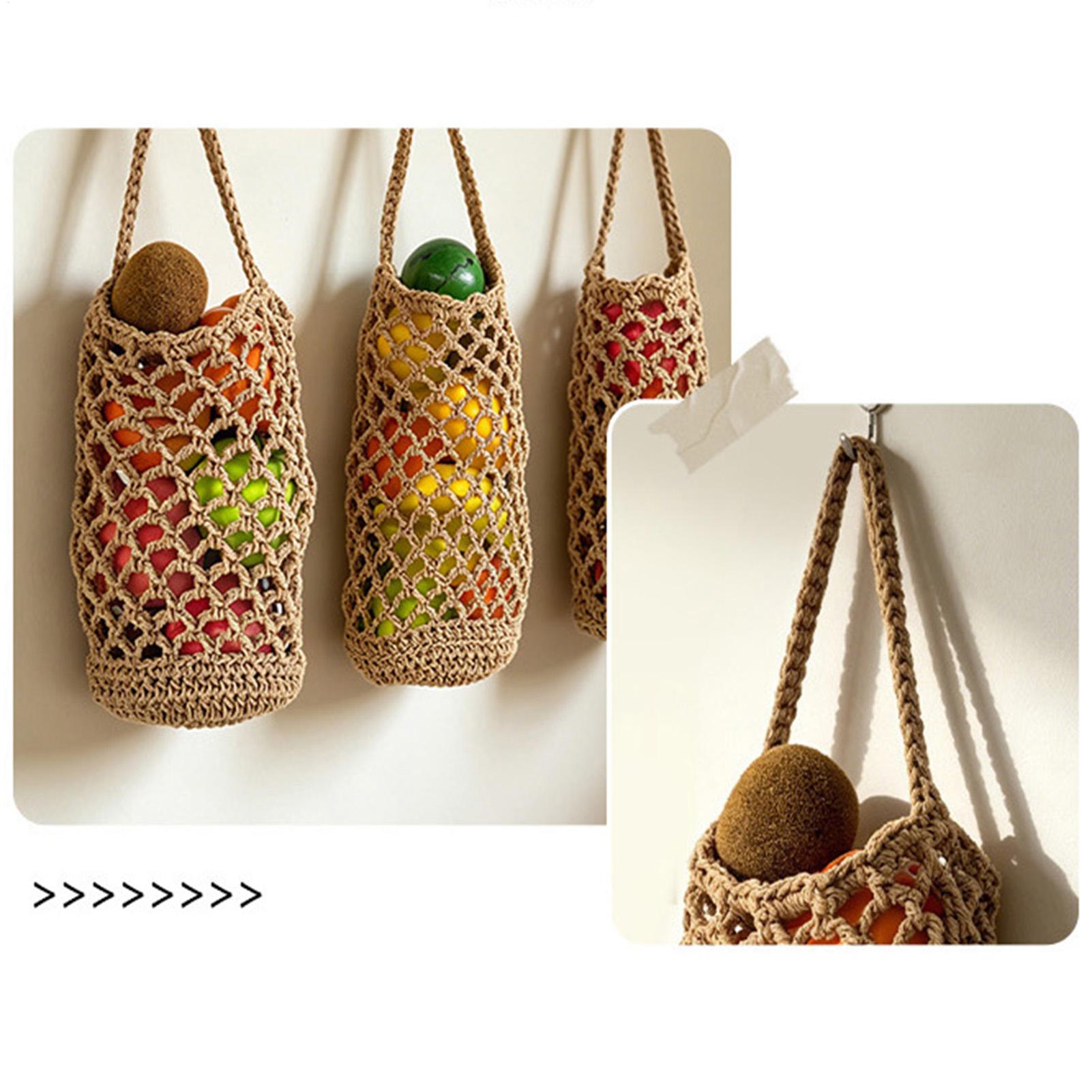 Boho handgeweven groentenopber - Produce Bag Reusable Mesh recensie en prijs