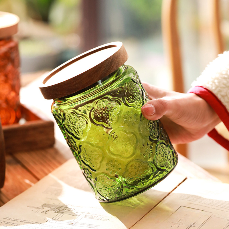 Vintage Glazen Keuken Opbergpo - Food Storage Pantry recensie en prijs