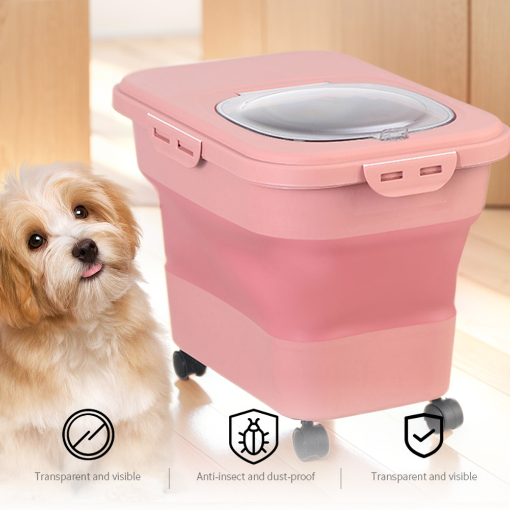 Opvouwbare droge kattenvoerdoo - Food Storage Quart recensie en prijs
