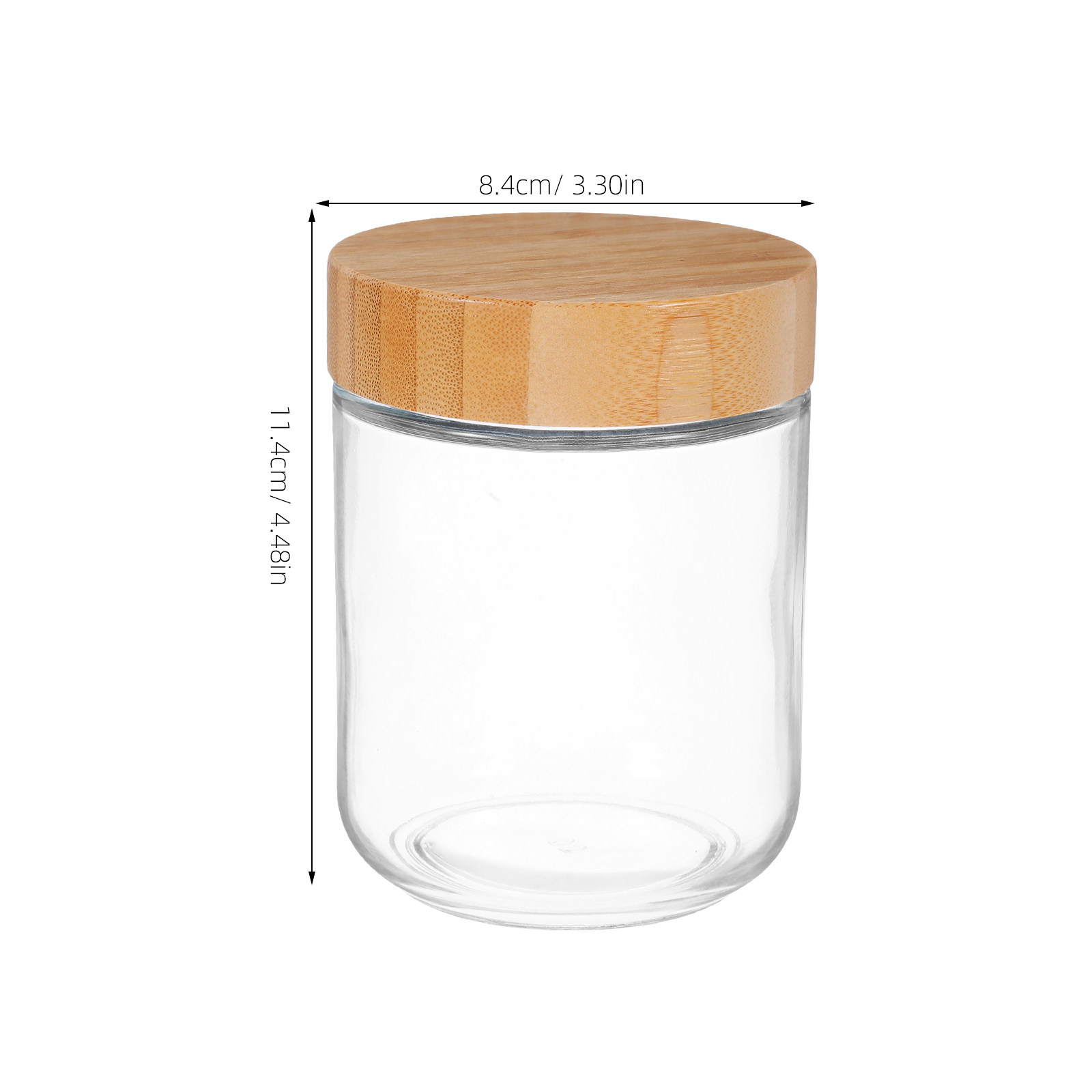 4-delige glazen keukenopslagpo - Food Storage Pantry recensie en prijs