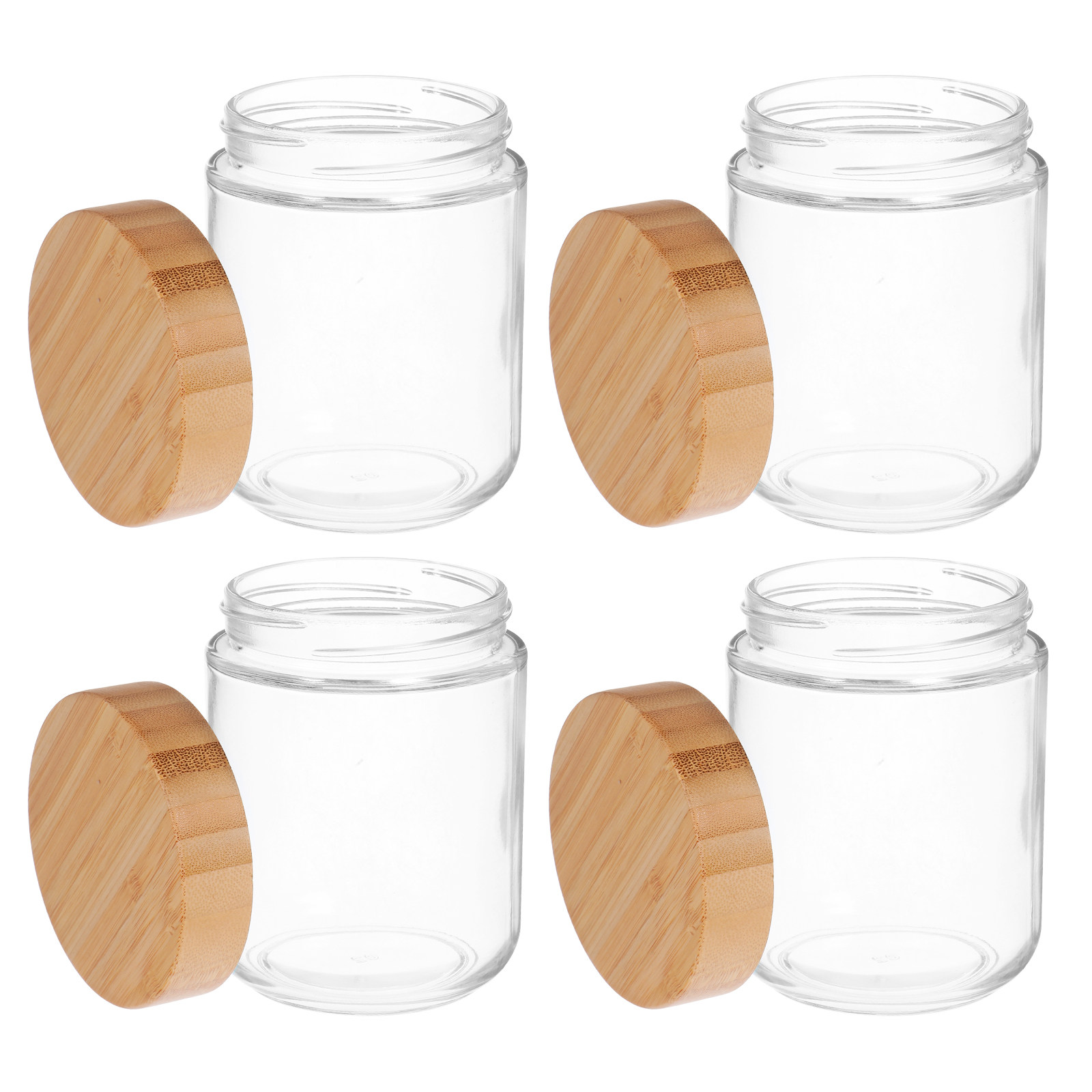 4-delige glazen keukenopslagpo - Food Storage Pantry recensie en prijs